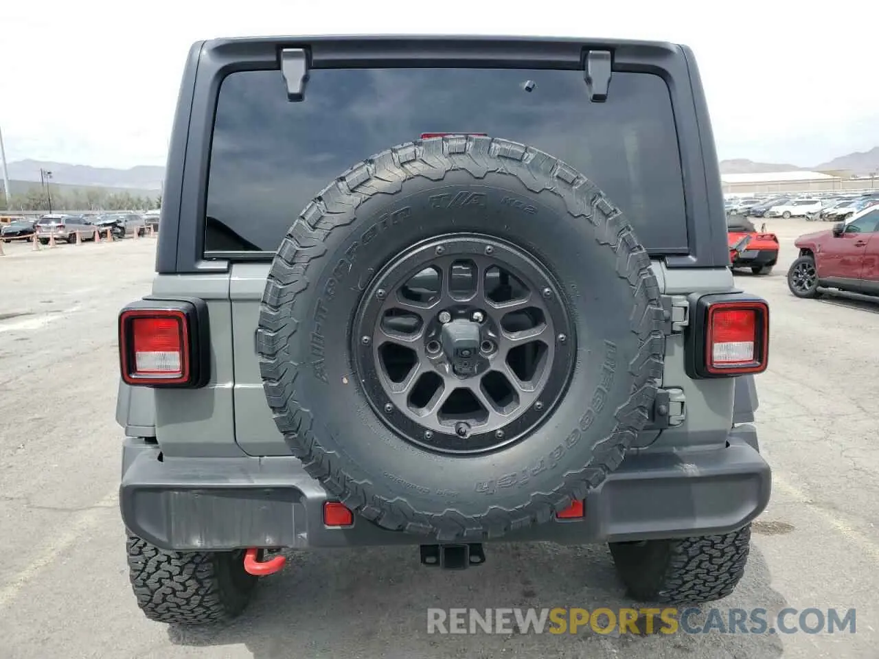 6 Photograph of a damaged car 1C4JJXFG4PW523432 JEEP WRANGLER 2023