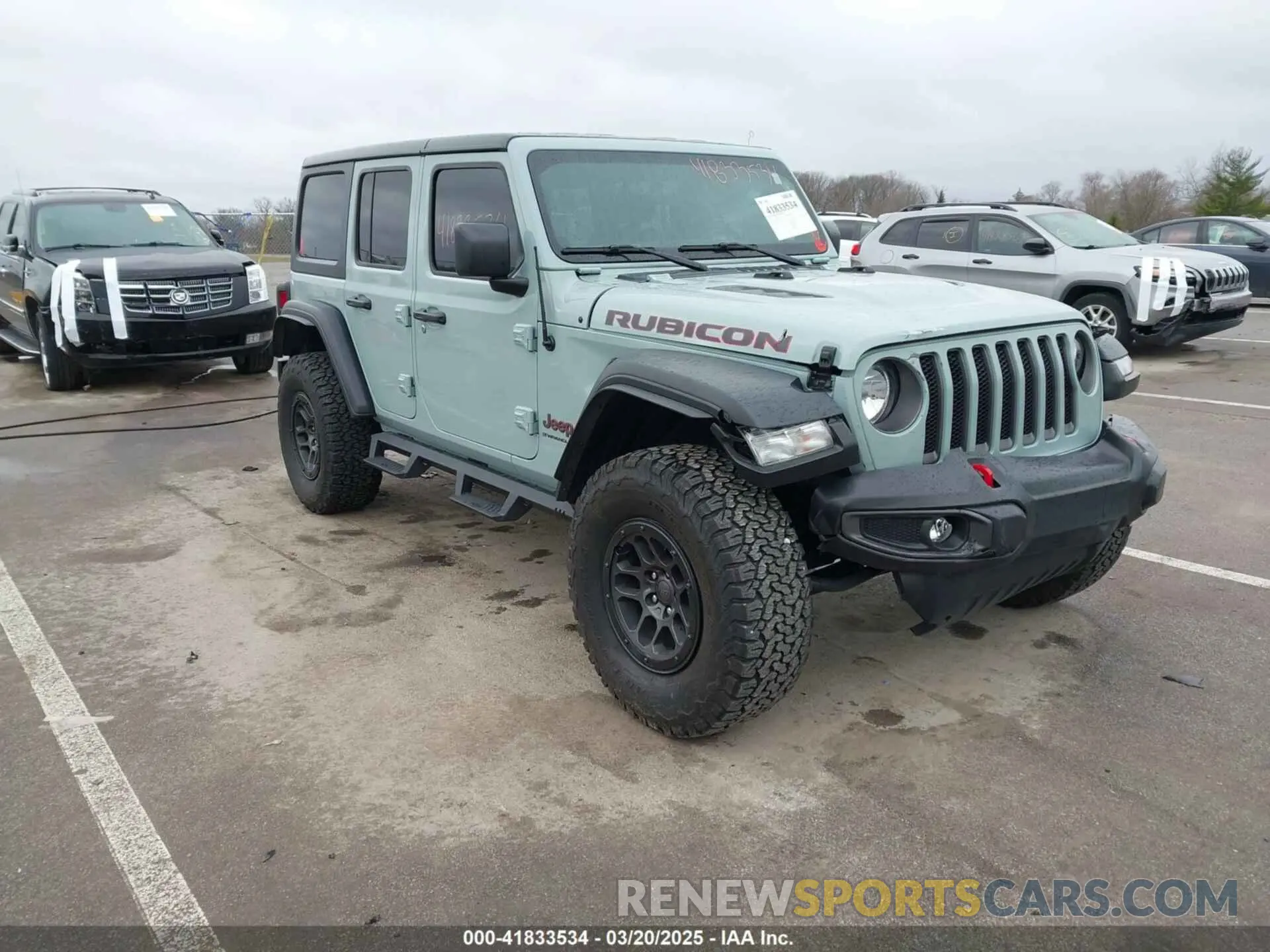 1 Photograph of a damaged car 1C4JJXFG7PW654564 JEEP WRANGLER 2023