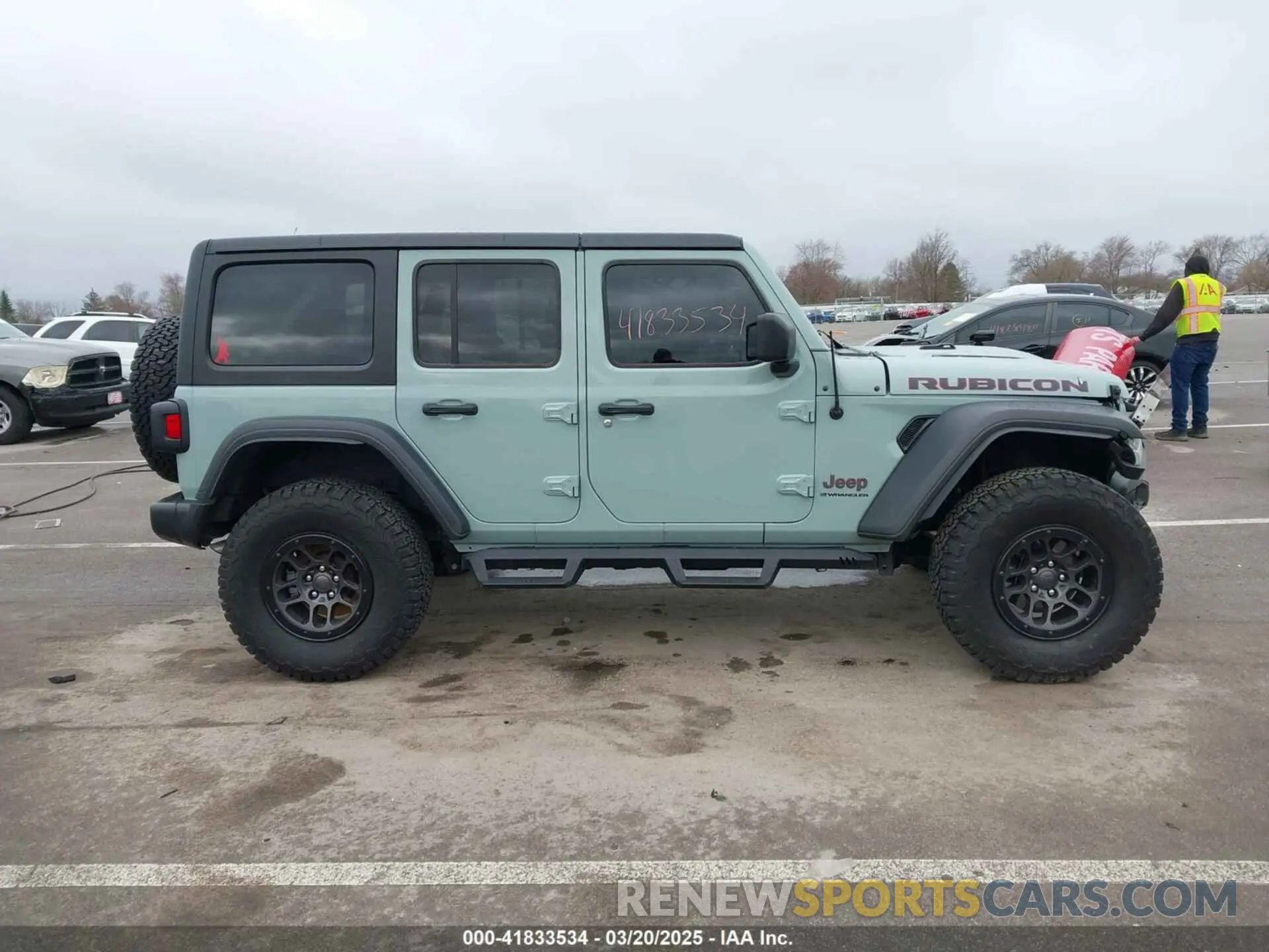 13 Photograph of a damaged car 1C4JJXFG7PW654564 JEEP WRANGLER 2023