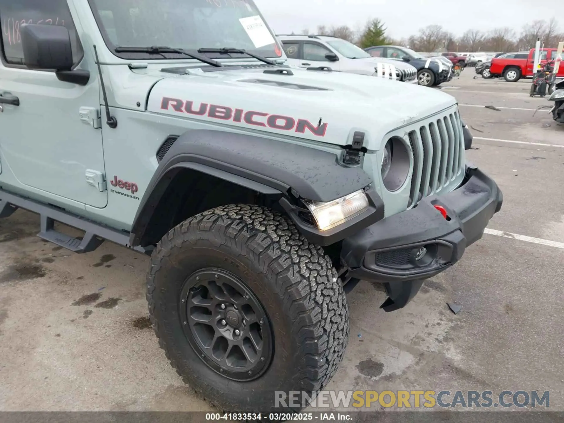 17 Photograph of a damaged car 1C4JJXFG7PW654564 JEEP WRANGLER 2023