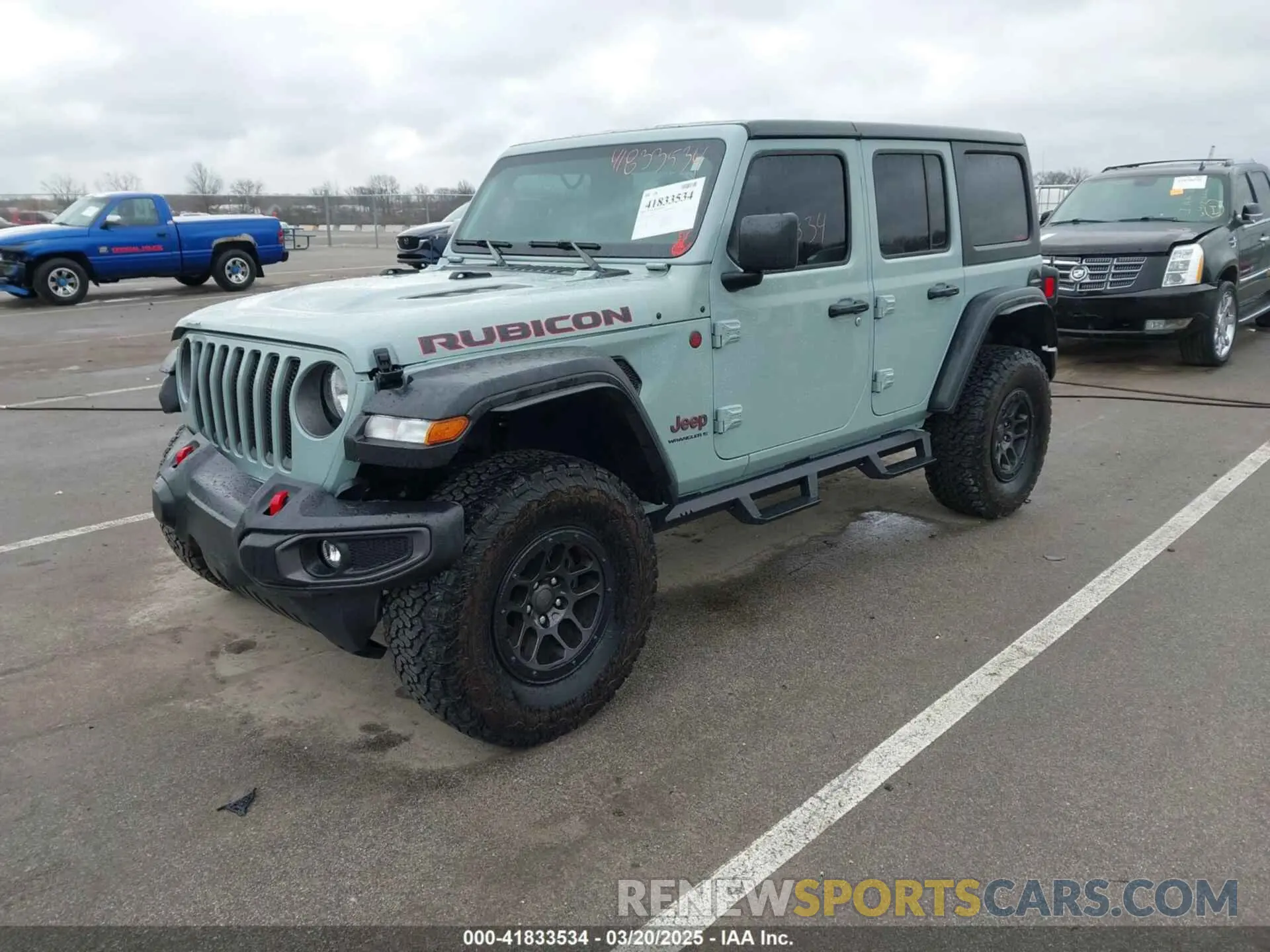 2 Photograph of a damaged car 1C4JJXFG7PW654564 JEEP WRANGLER 2023