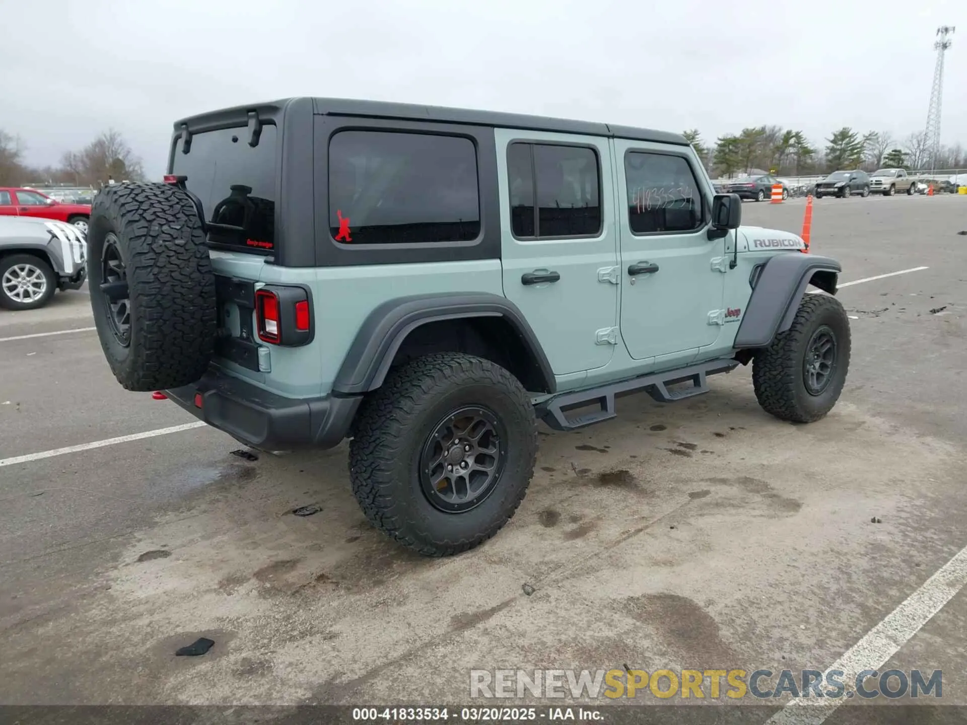 4 Photograph of a damaged car 1C4JJXFG7PW654564 JEEP WRANGLER 2023