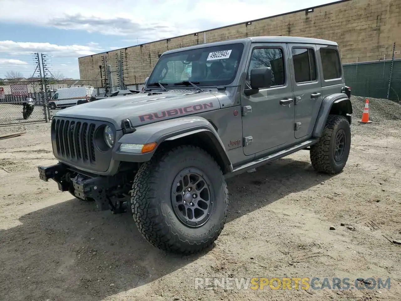 1 Photograph of a damaged car 1C4JJXFGXPW566950 JEEP WRANGLER 2023