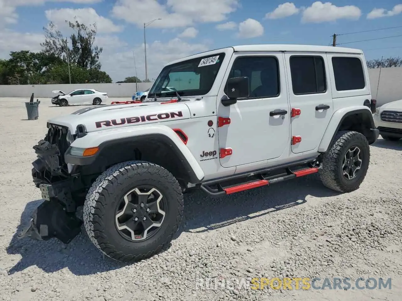 1 Photograph of a damaged car 1C4JJXFM0PW585691 JEEP WRANGLER 2023