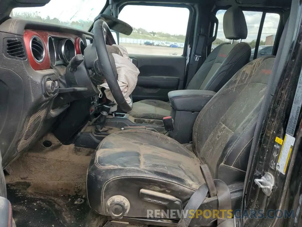 7 Photograph of a damaged car 1C4JJXFM8PW607551 JEEP WRANGLER 2023