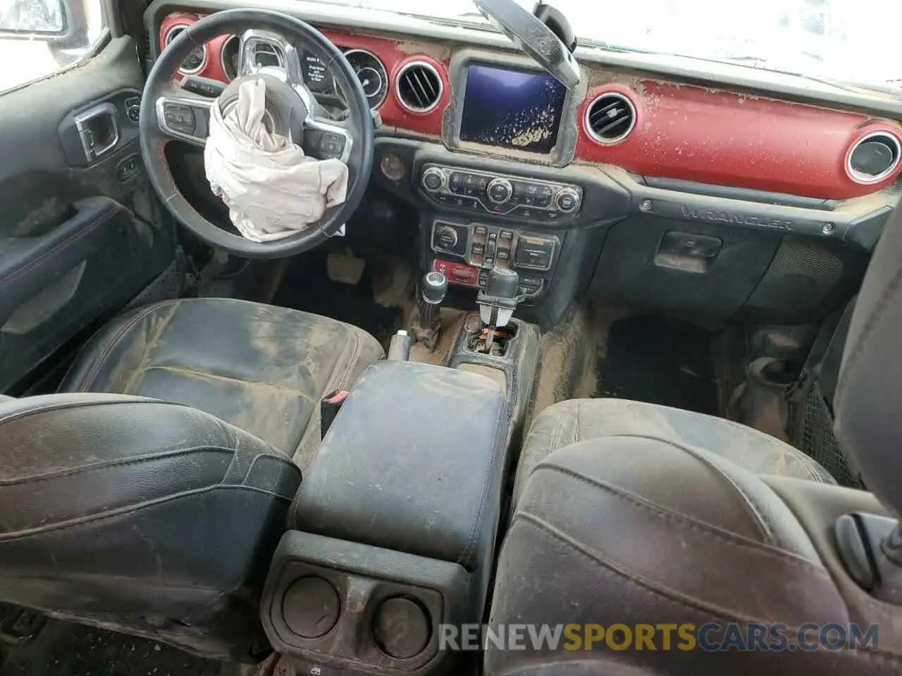 8 Photograph of a damaged car 1C4JJXFM8PW607551 JEEP WRANGLER 2023
