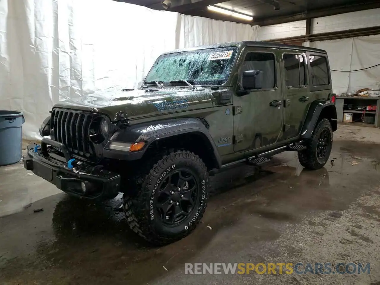 1 Photograph of a damaged car 1C4JJXN60PW604923 JEEP WRANGLER 2023