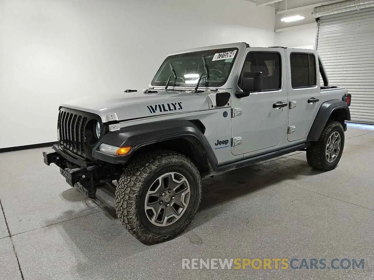 1 Photograph of a damaged car 1C4JJXN60PW641499 JEEP WRANGLER 2023