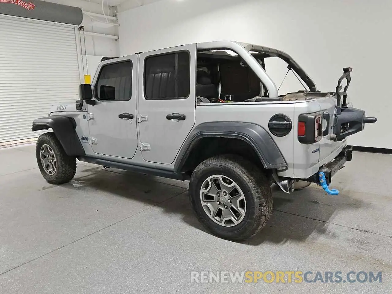 2 Photograph of a damaged car 1C4JJXN60PW641499 JEEP WRANGLER 2023