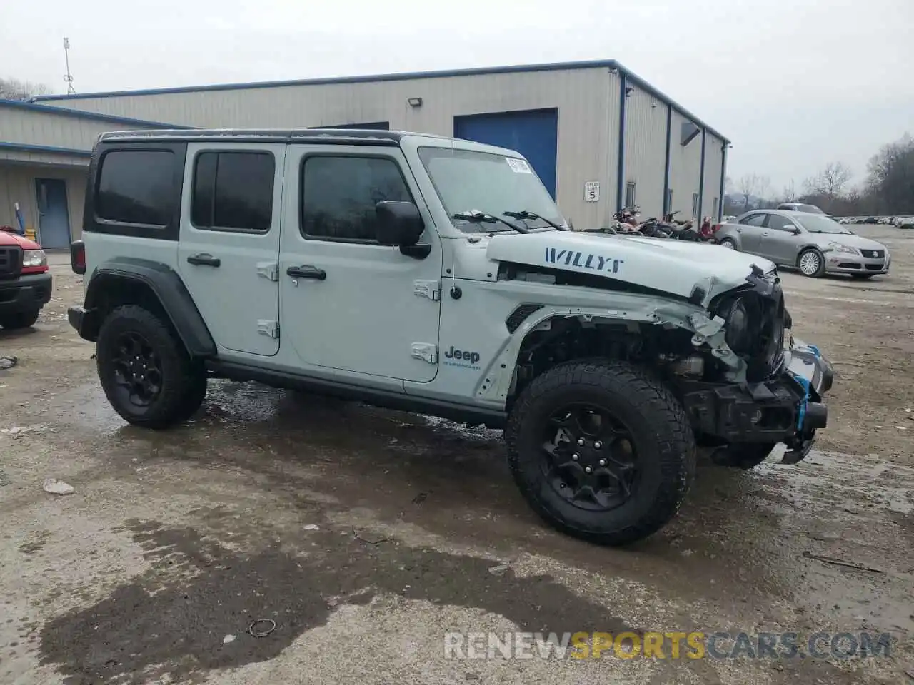 4 Photograph of a damaged car 1C4JJXN60PW650963 JEEP WRANGLER 2023