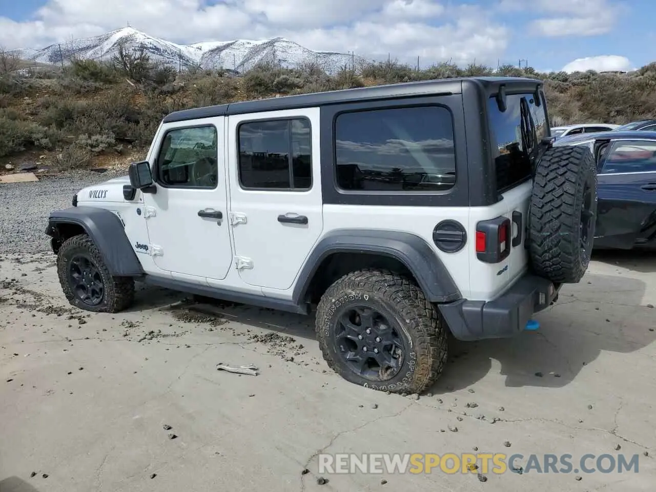 2 Photograph of a damaged car 1C4JJXN63PW642727 JEEP WRANGLER 2023