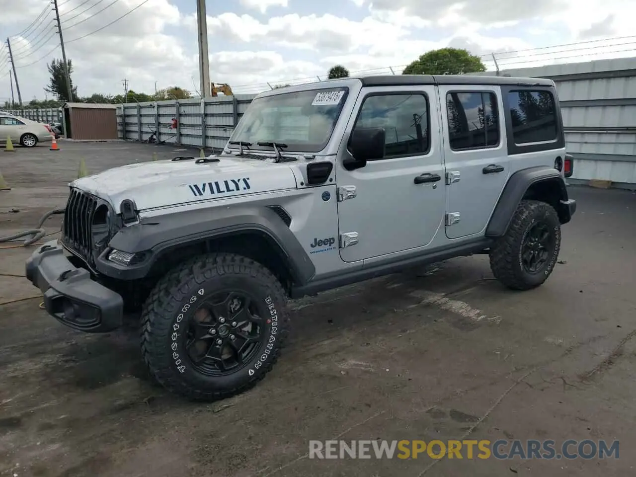 1 Photograph of a damaged car 1C4JJXN64PW630179 JEEP WRANGLER 2023