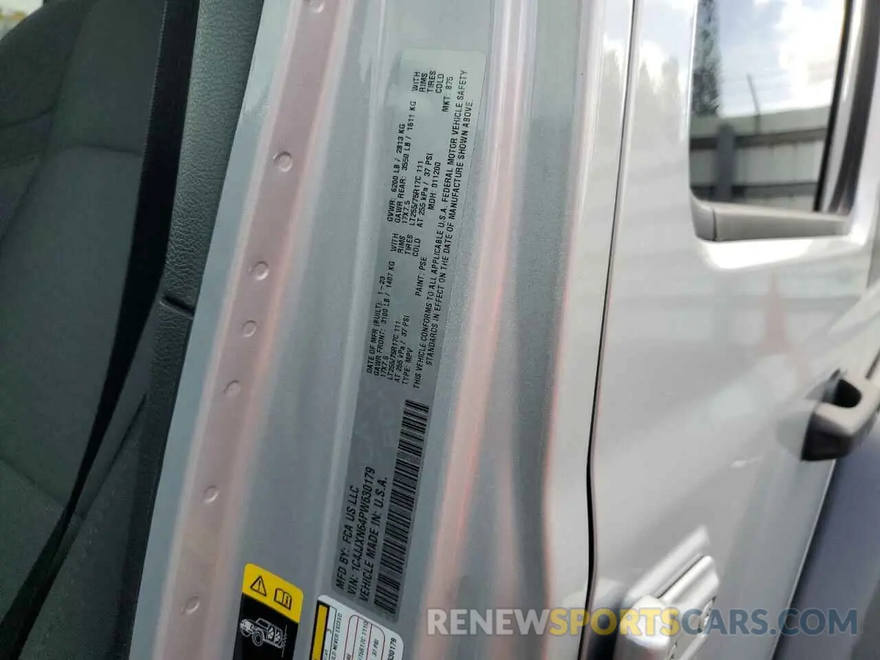 12 Photograph of a damaged car 1C4JJXN64PW630179 JEEP WRANGLER 2023