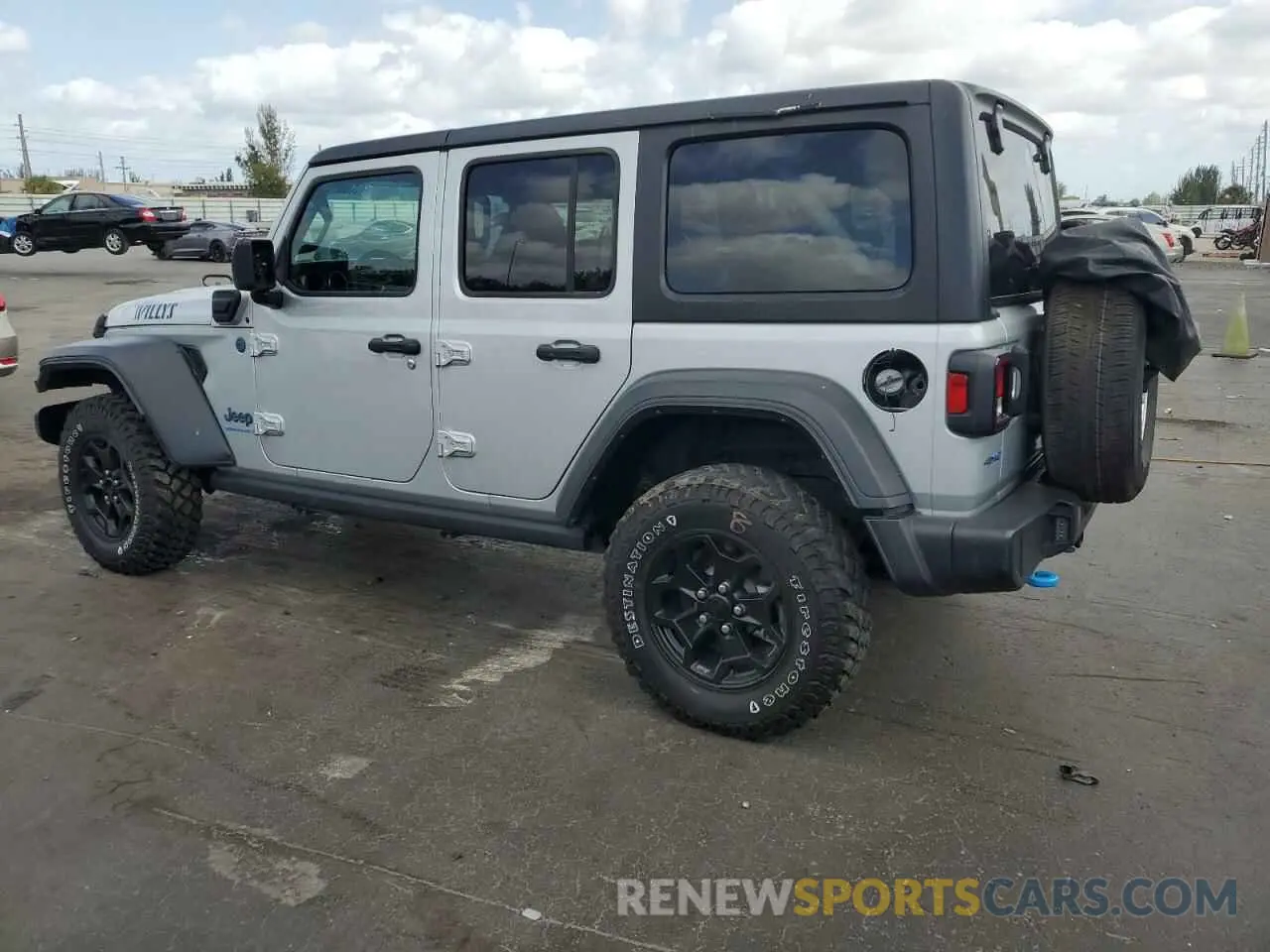 2 Photograph of a damaged car 1C4JJXN64PW630179 JEEP WRANGLER 2023