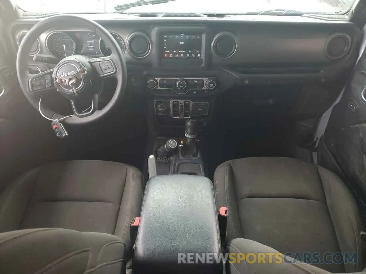 8 Photograph of a damaged car 1C4JJXN65PW641305 JEEP WRANGLER 2023