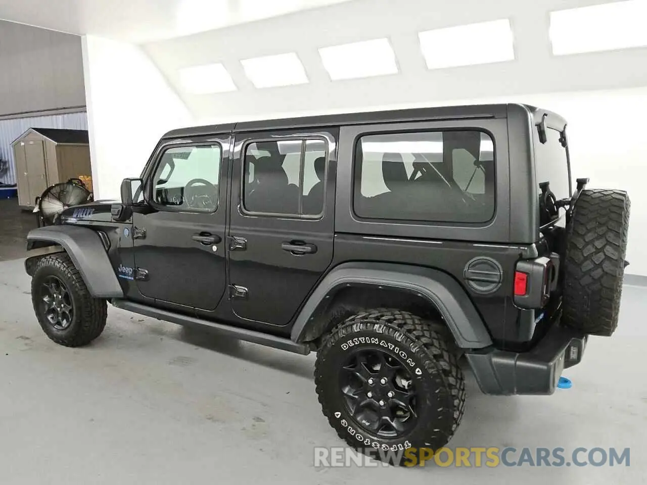 2 Photograph of a damaged car 1C4JJXN65PW642504 JEEP WRANGLER 2023