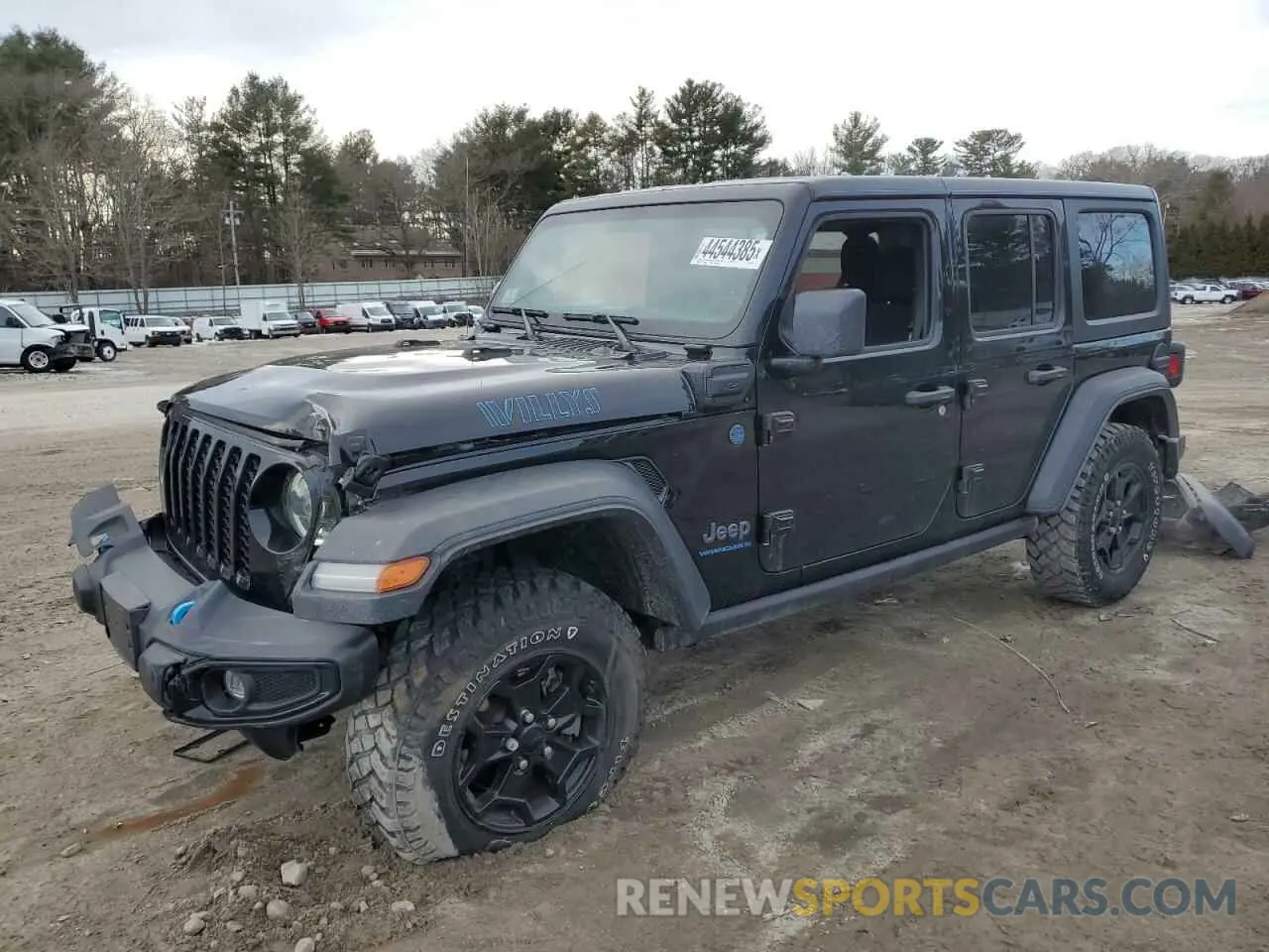 1 Photograph of a damaged car 1C4JJXN66PW605056 JEEP WRANGLER 2023