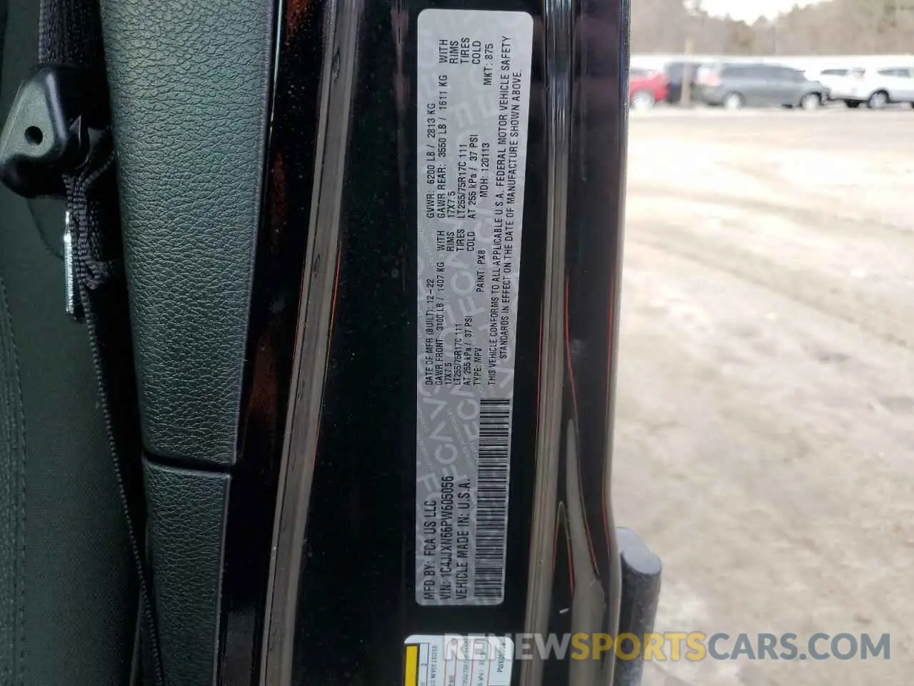 14 Photograph of a damaged car 1C4JJXN66PW605056 JEEP WRANGLER 2023