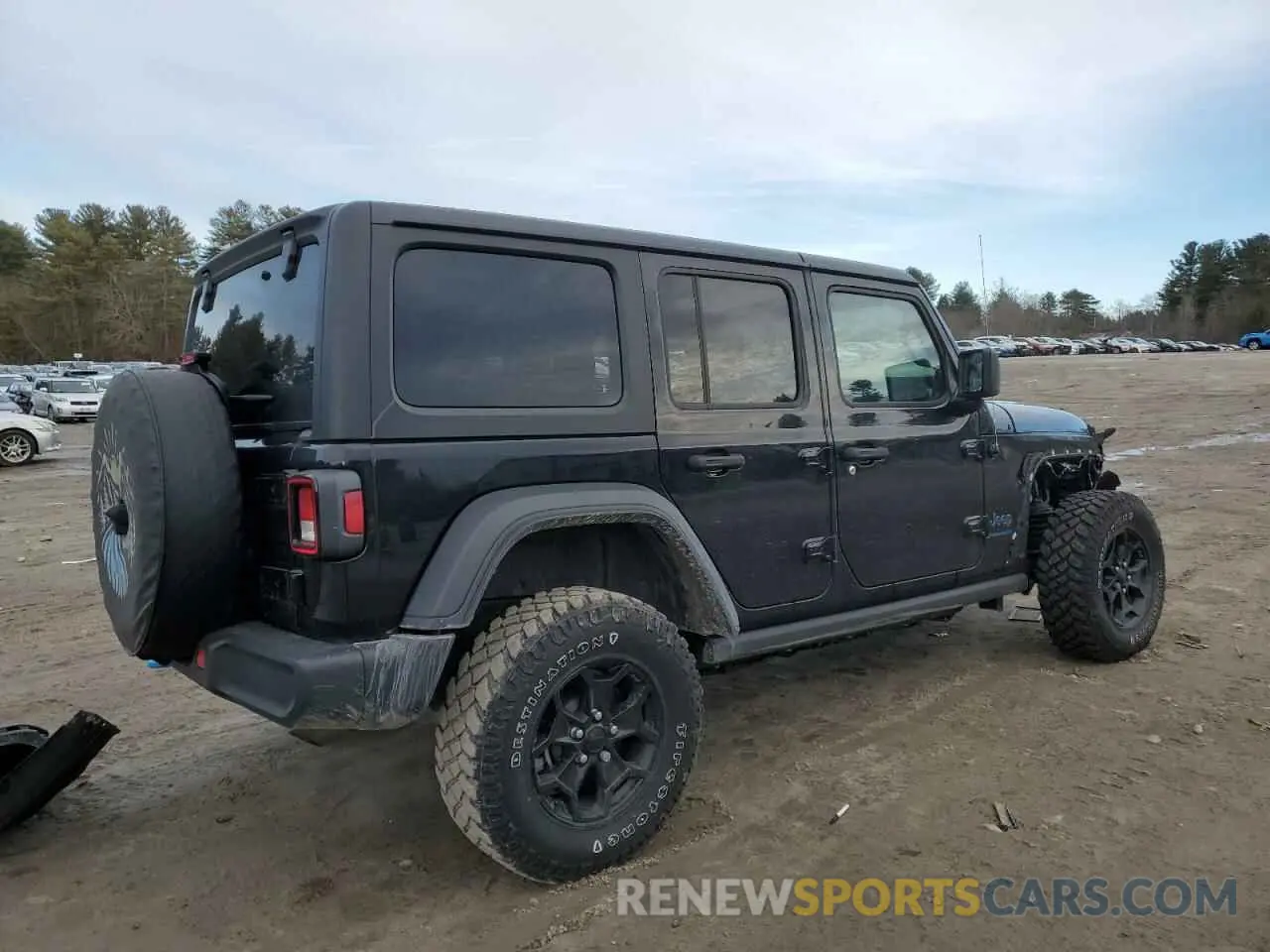 3 Photograph of a damaged car 1C4JJXN66PW605056 JEEP WRANGLER 2023