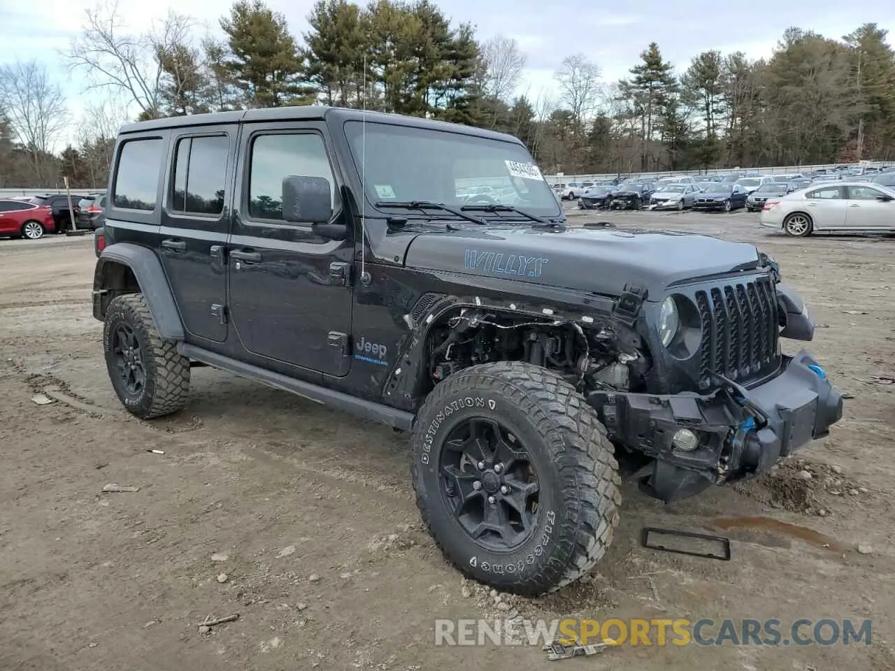 4 Photograph of a damaged car 1C4JJXN66PW605056 JEEP WRANGLER 2023