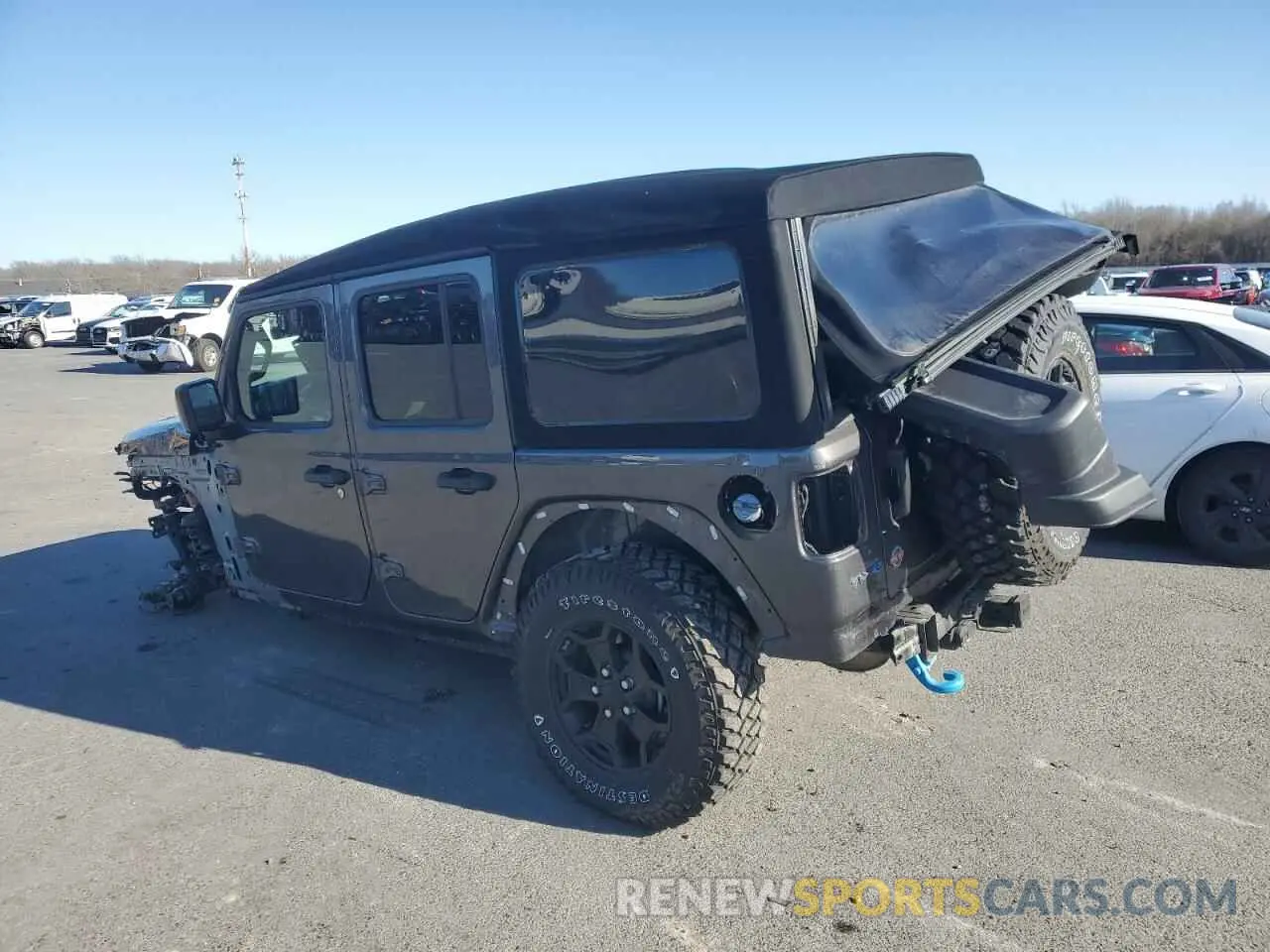 2 Photograph of a damaged car 1C4JJXN6XPW599309 JEEP WRANGLER 2023