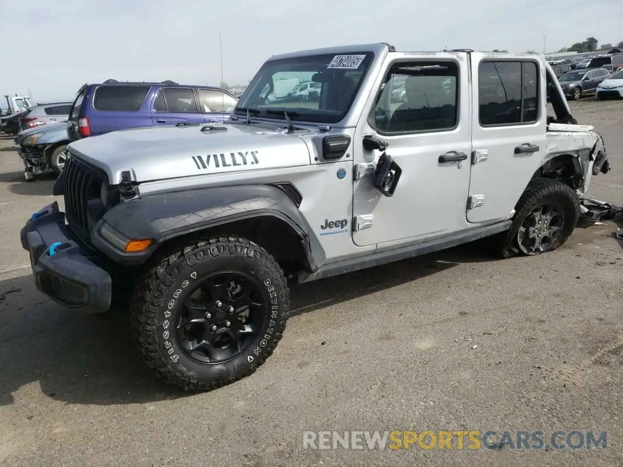 1 Photograph of a damaged car 1C4JJXN6XPW628940 JEEP WRANGLER 2023