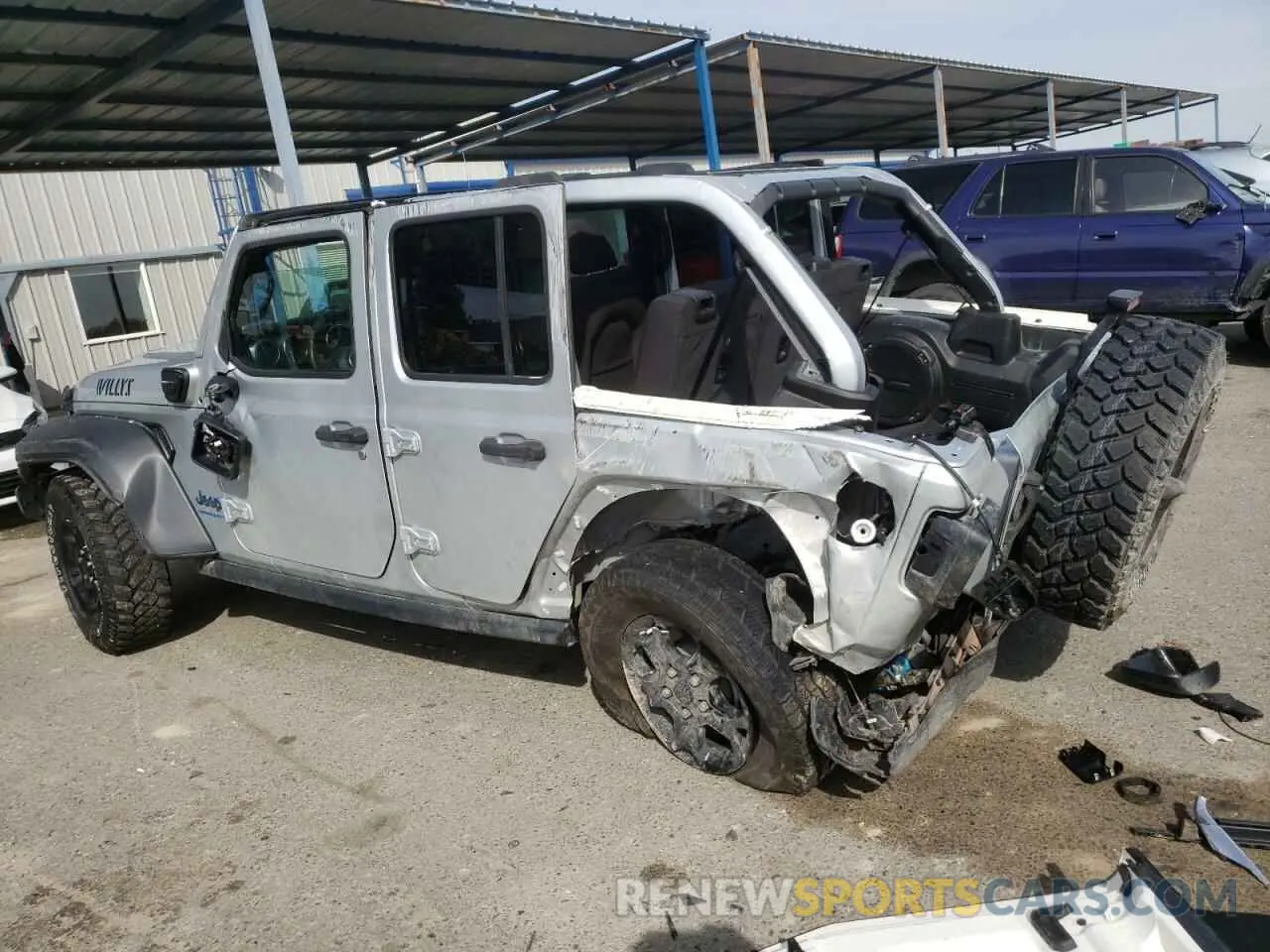 2 Photograph of a damaged car 1C4JJXN6XPW628940 JEEP WRANGLER 2023
