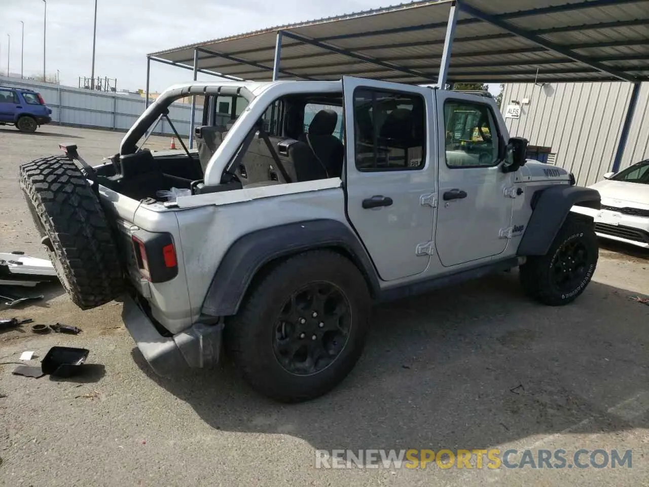 3 Photograph of a damaged car 1C4JJXN6XPW628940 JEEP WRANGLER 2023