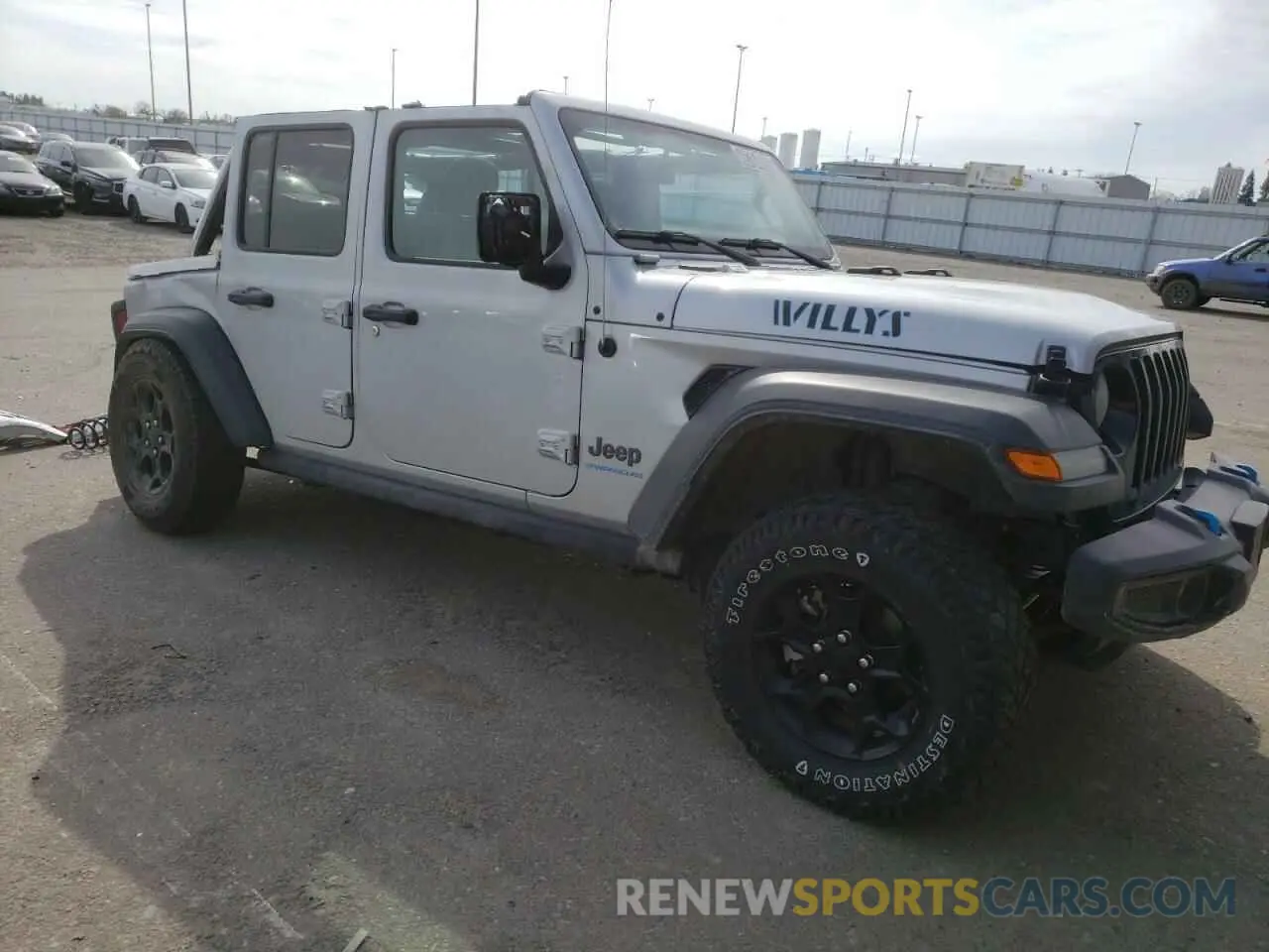 4 Photograph of a damaged car 1C4JJXN6XPW628940 JEEP WRANGLER 2023