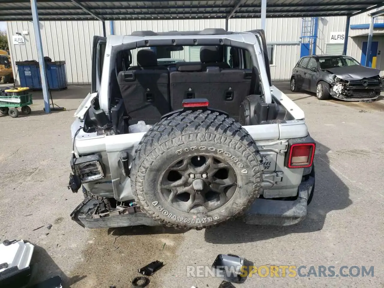 6 Photograph of a damaged car 1C4JJXN6XPW628940 JEEP WRANGLER 2023