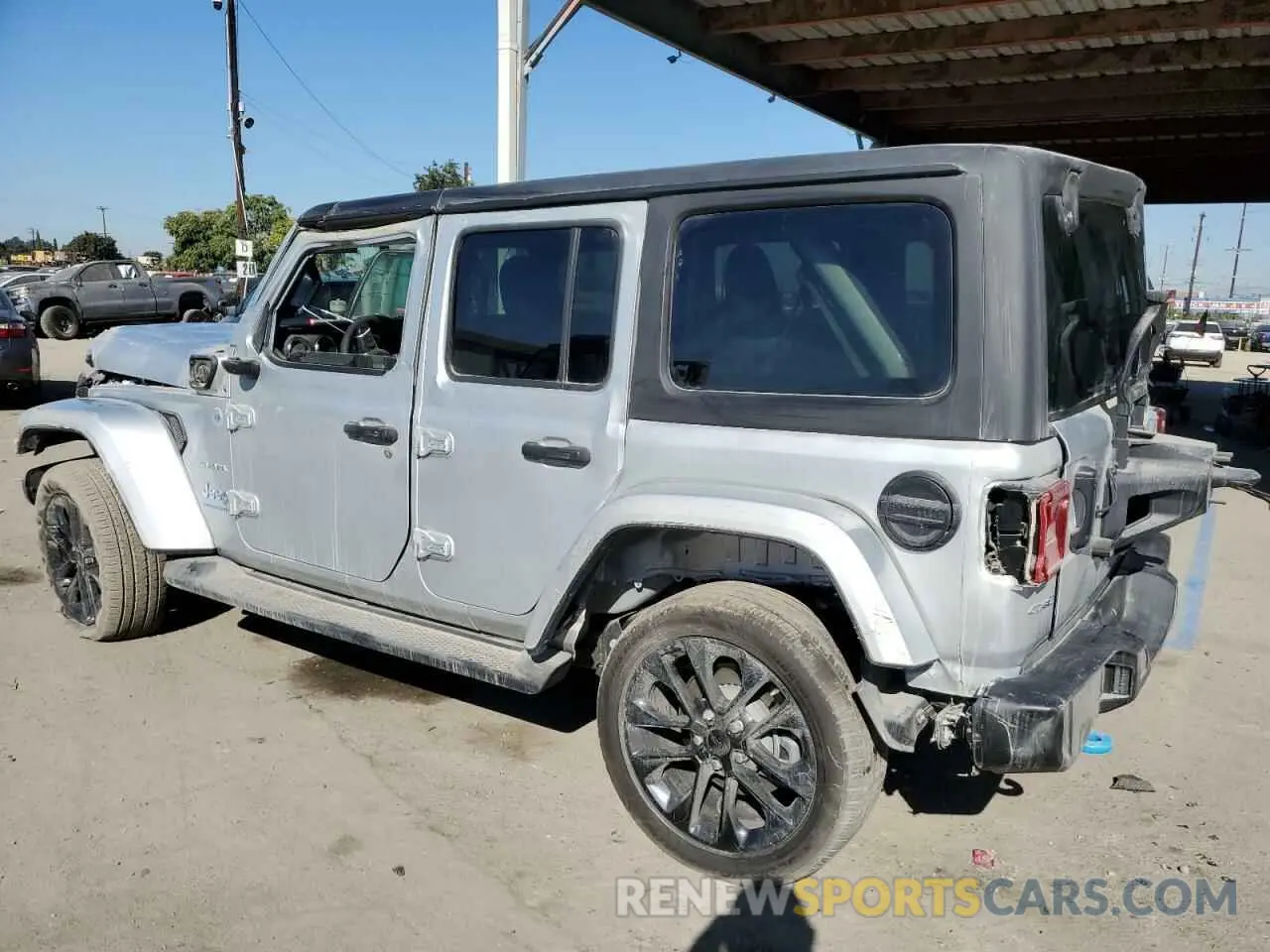 2 Photograph of a damaged car 1C4JJXP60PW689291 JEEP WRANGLER 2023