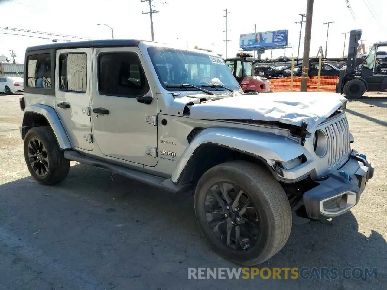 4 Photograph of a damaged car 1C4JJXP60PW689291 JEEP WRANGLER 2023