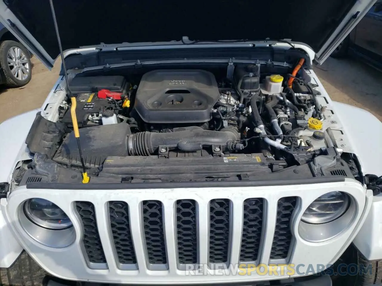 11 Photograph of a damaged car 1C4JJXP61PW519599 JEEP WRANGLER 2023