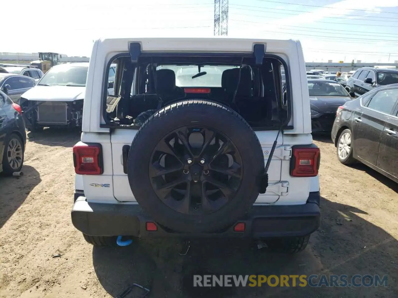 6 Photograph of a damaged car 1C4JJXP61PW519599 JEEP WRANGLER 2023