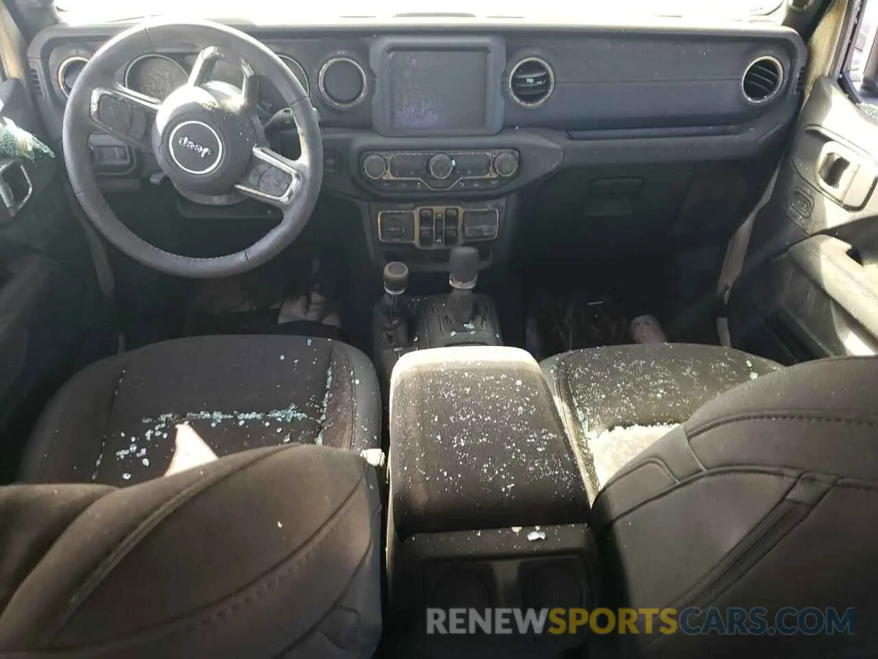 8 Photograph of a damaged car 1C4JJXP61PW519599 JEEP WRANGLER 2023