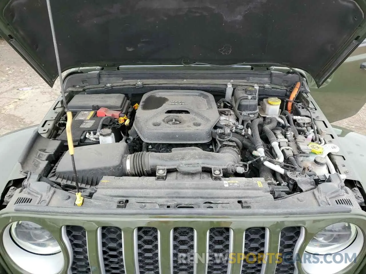 11 Photograph of a damaged car 1C4JJXP61PW528948 JEEP WRANGLER 2023