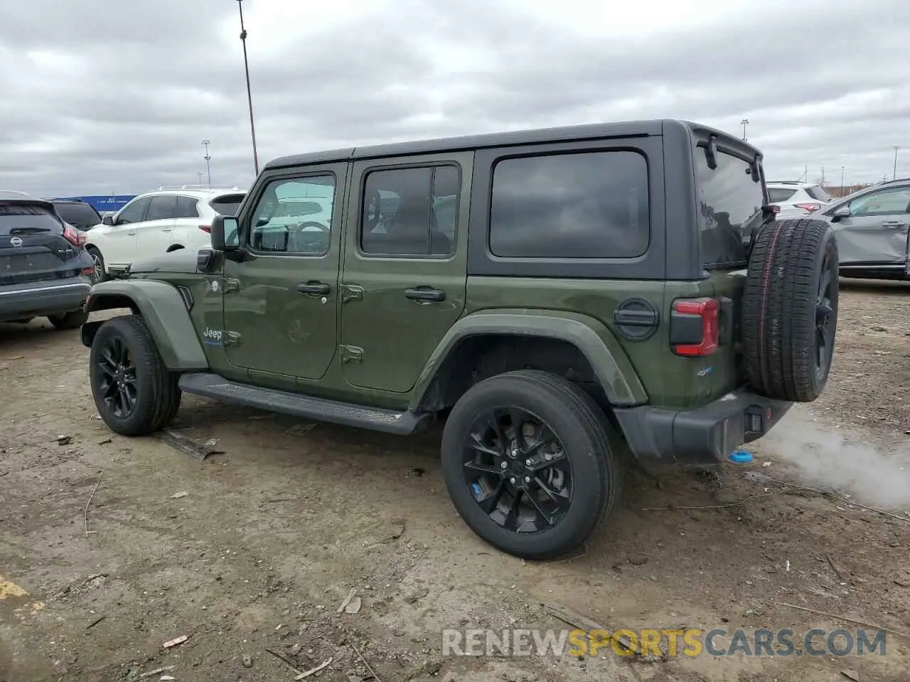 2 Photograph of a damaged car 1C4JJXP61PW528948 JEEP WRANGLER 2023