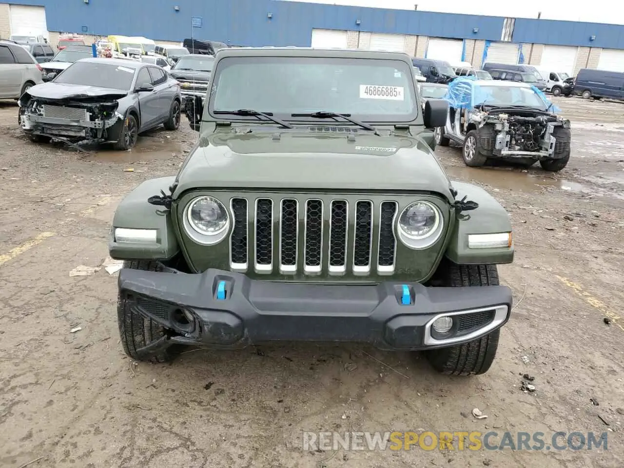 5 Photograph of a damaged car 1C4JJXP61PW528948 JEEP WRANGLER 2023