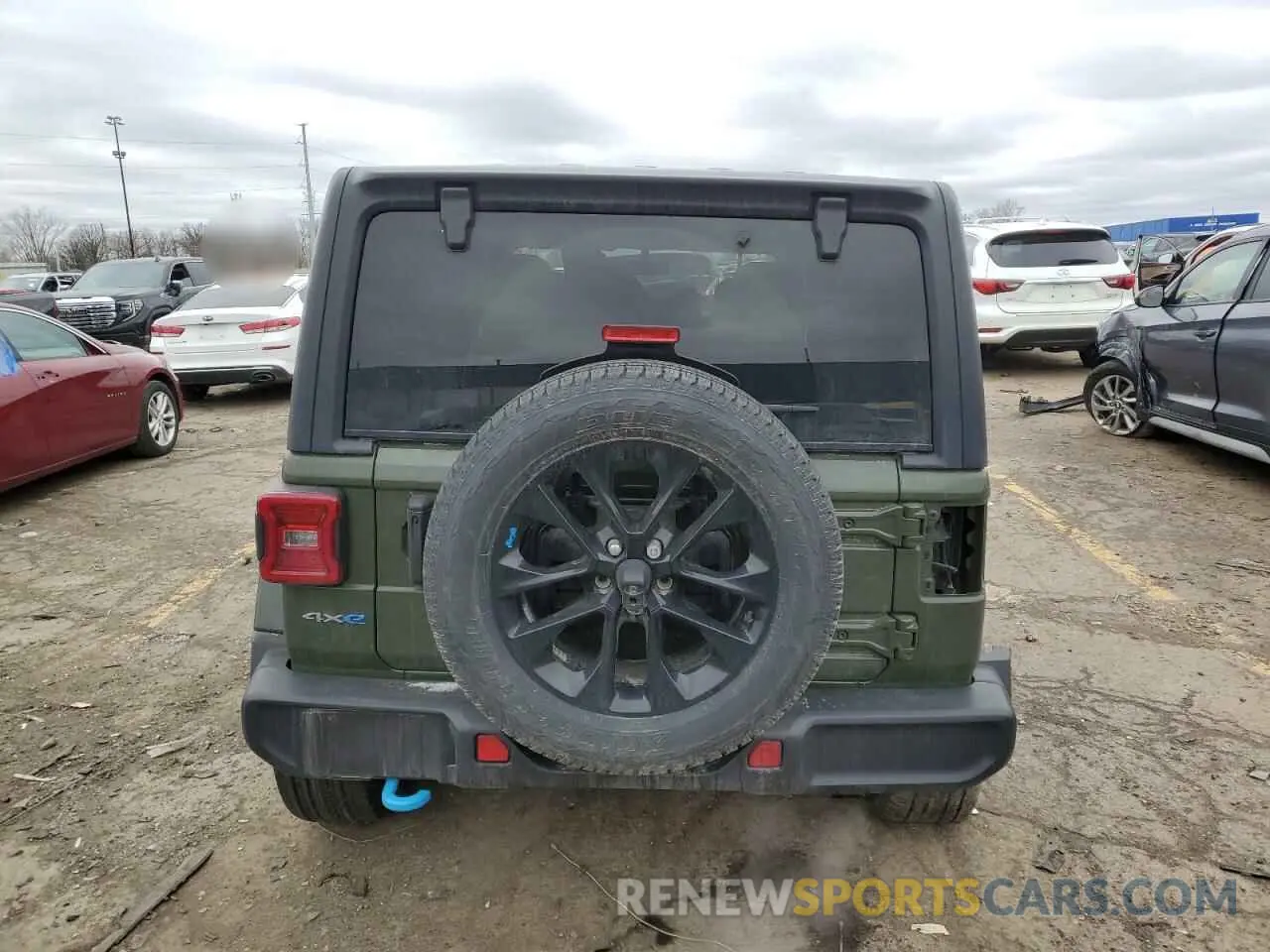 6 Photograph of a damaged car 1C4JJXP61PW528948 JEEP WRANGLER 2023