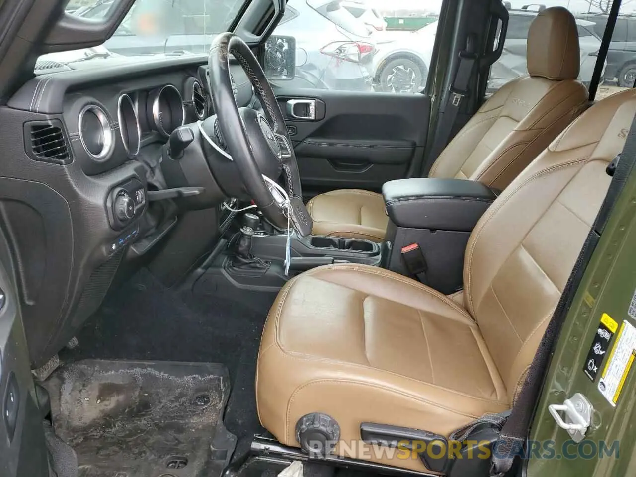 7 Photograph of a damaged car 1C4JJXP61PW528948 JEEP WRANGLER 2023