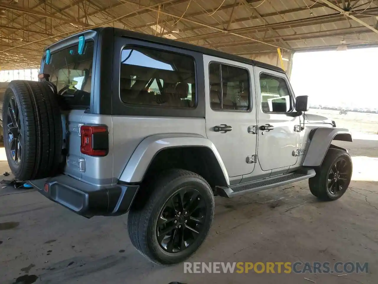 3 Photograph of a damaged car 1C4JJXP61PW556751 JEEP WRANGLER 2023