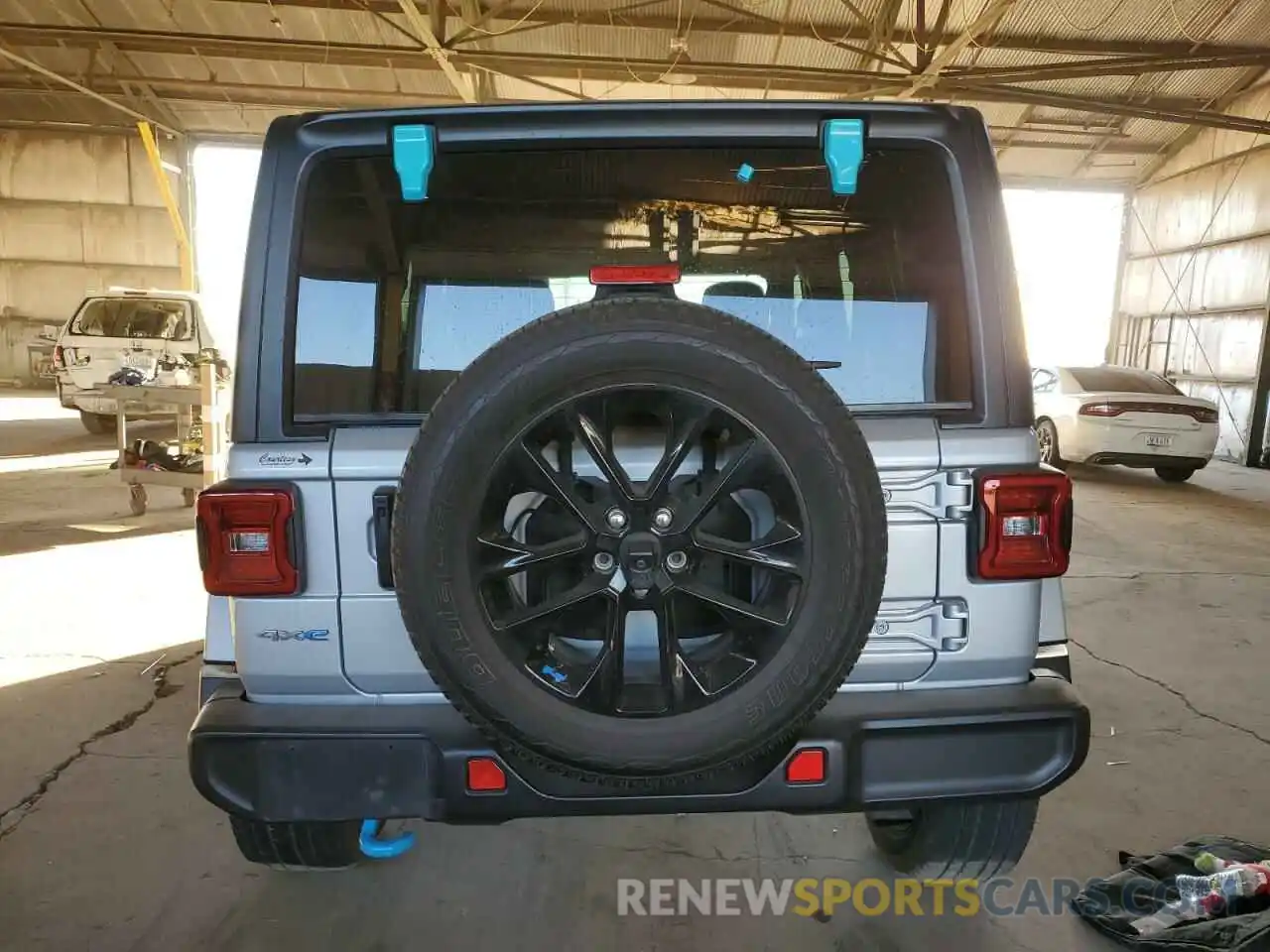 6 Photograph of a damaged car 1C4JJXP61PW556751 JEEP WRANGLER 2023