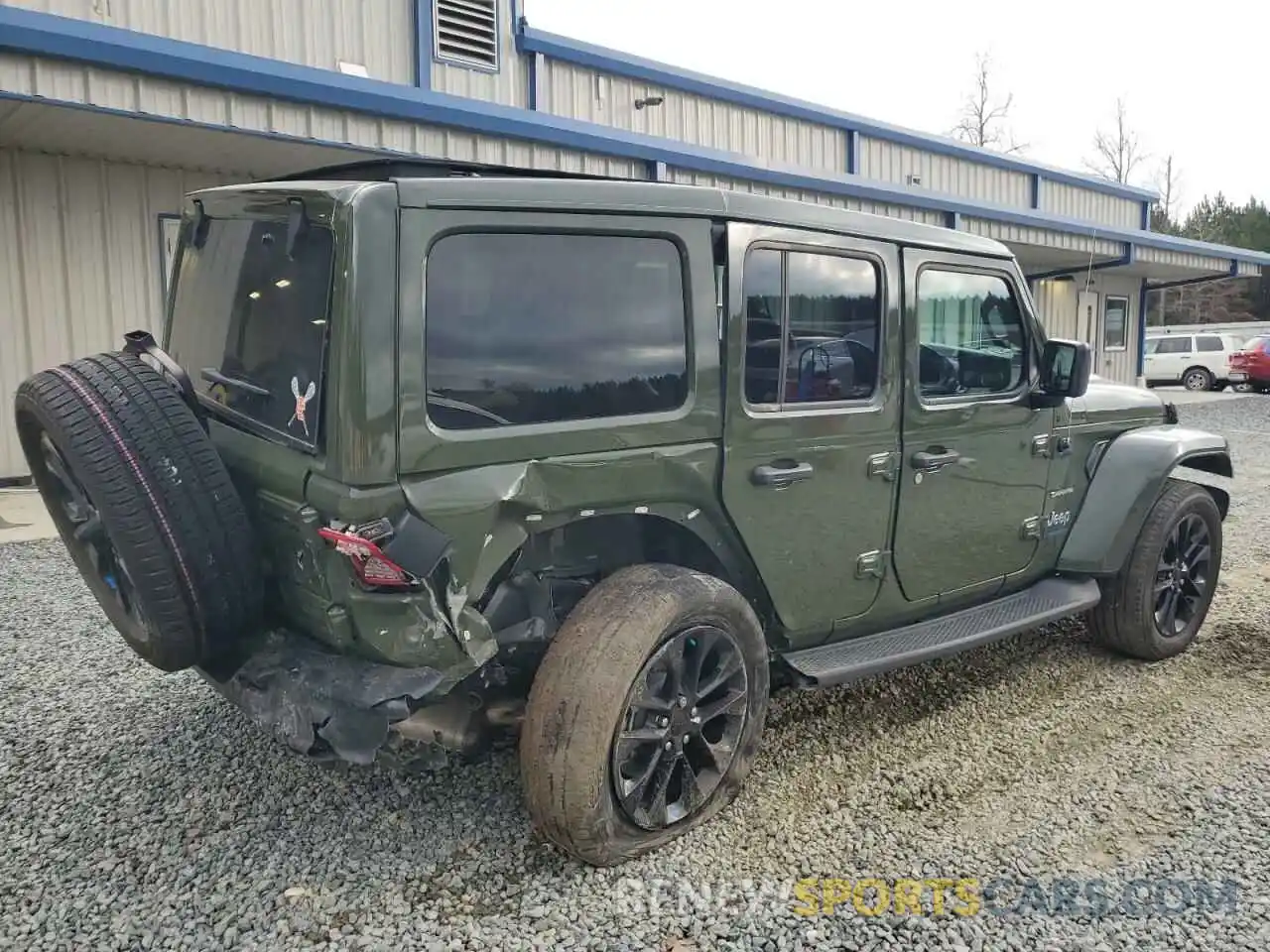 3 Photograph of a damaged car 1C4JJXP62PW553101 JEEP WRANGLER 2023