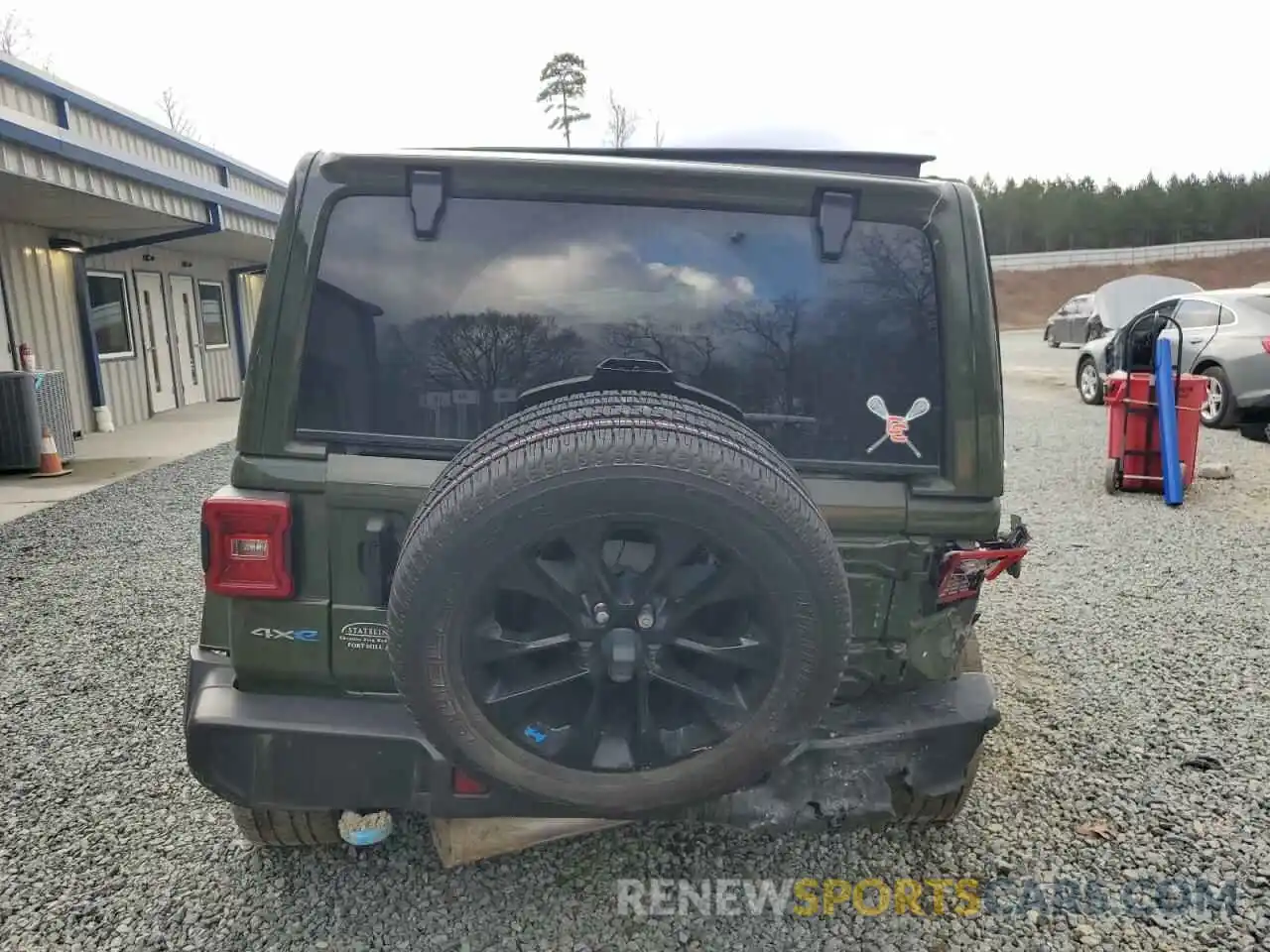 6 Photograph of a damaged car 1C4JJXP62PW553101 JEEP WRANGLER 2023