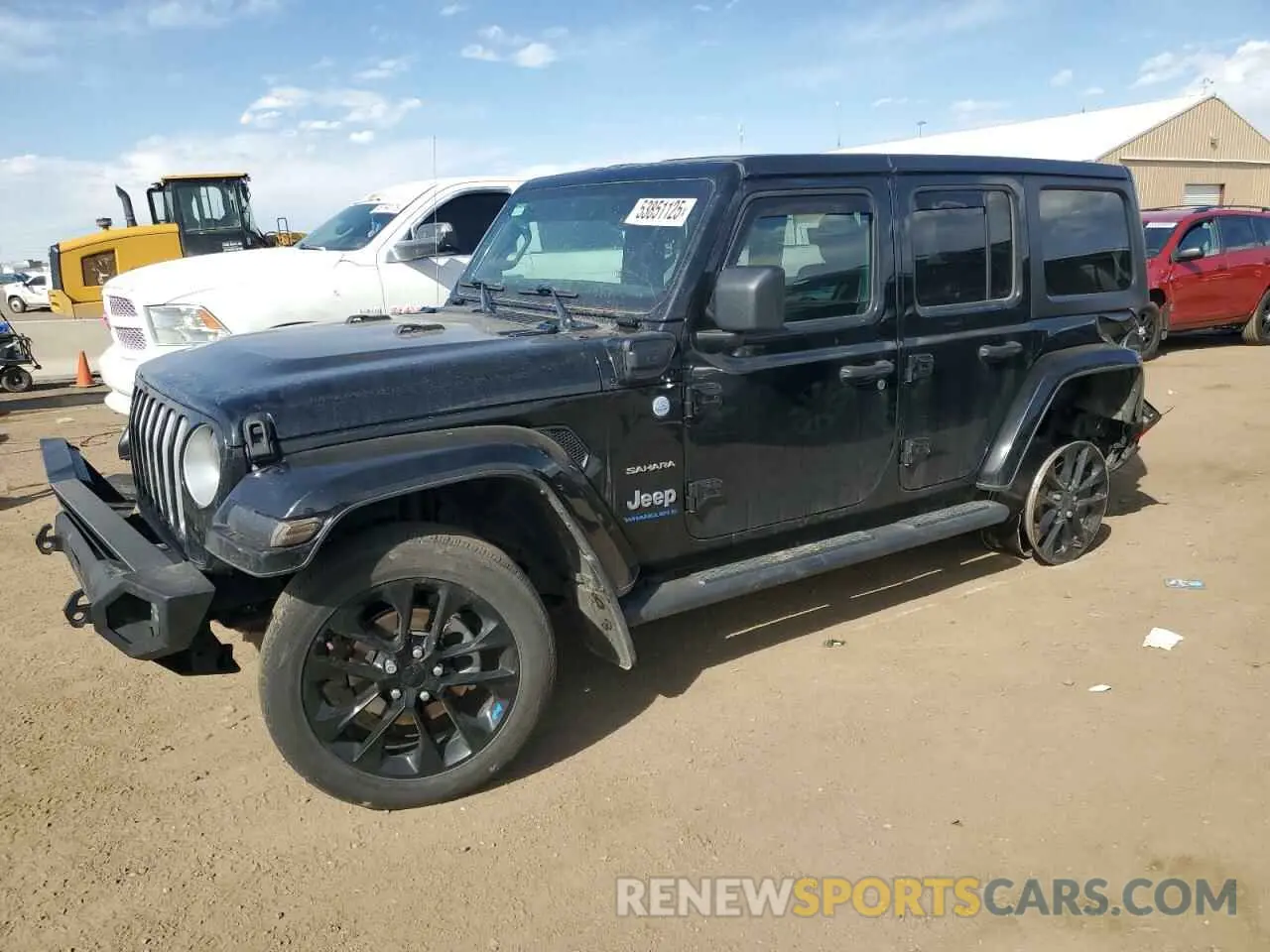 1 Photograph of a damaged car 1C4JJXP62PW556757 JEEP WRANGLER 2023
