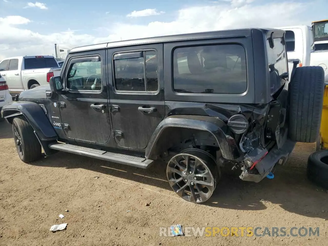2 Photograph of a damaged car 1C4JJXP62PW556757 JEEP WRANGLER 2023