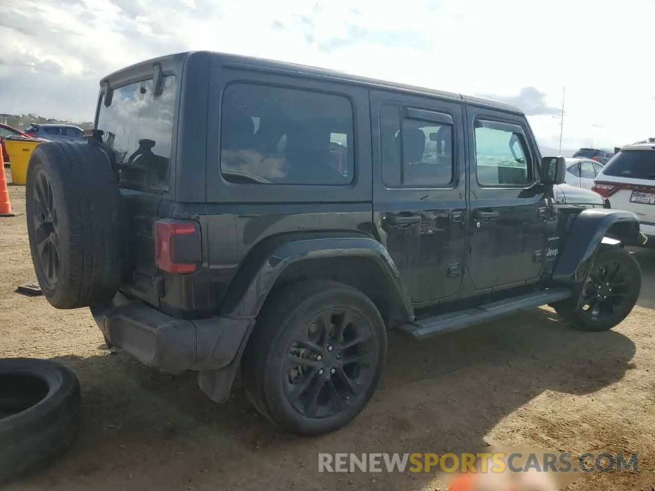 3 Photograph of a damaged car 1C4JJXP62PW556757 JEEP WRANGLER 2023