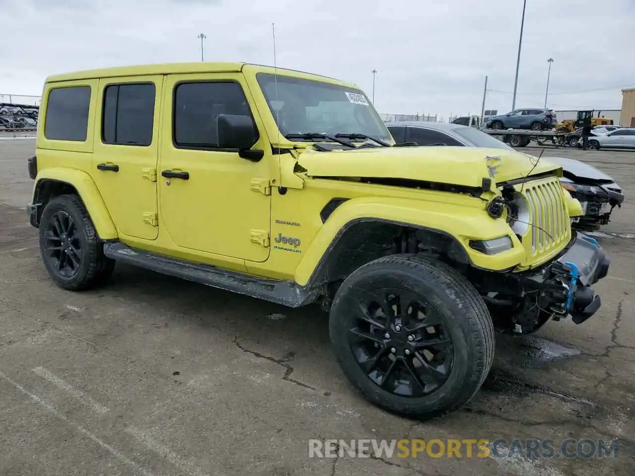 4 Photograph of a damaged car 1C4JJXP62PW609439 JEEP WRANGLER 2023