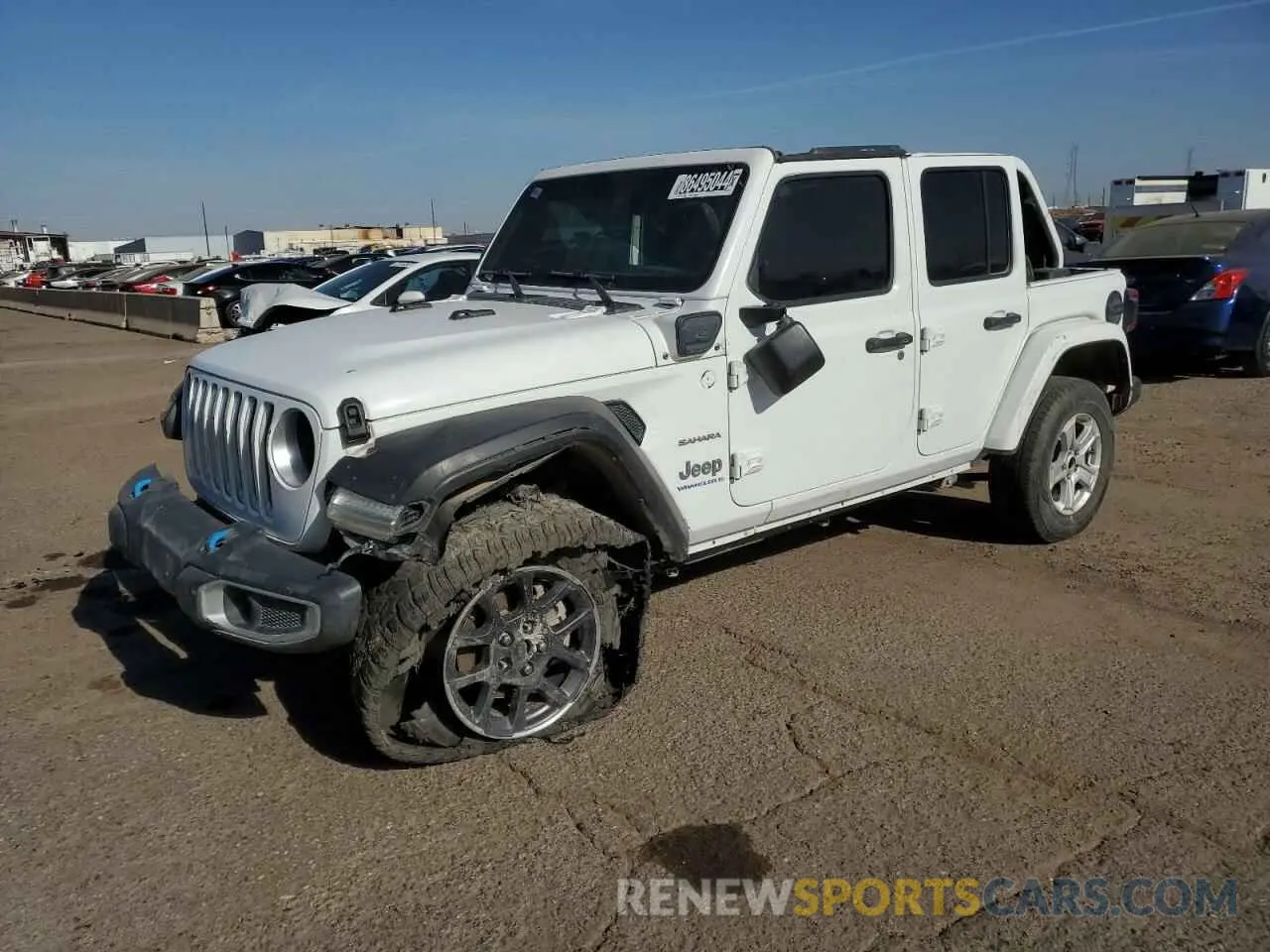1 Photograph of a damaged car 1C4JJXP62PW642487 JEEP WRANGLER 2023