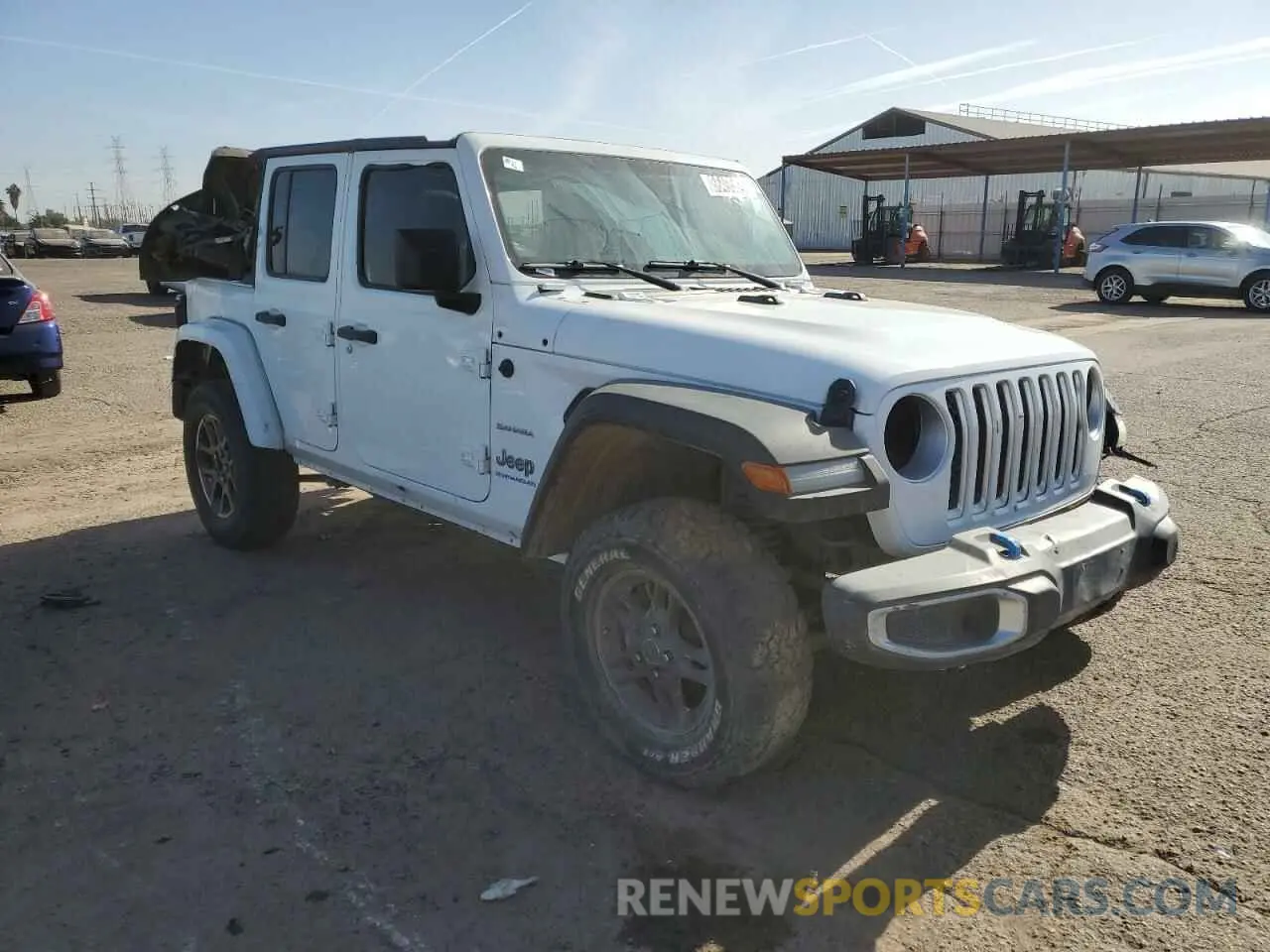 4 Photograph of a damaged car 1C4JJXP62PW642487 JEEP WRANGLER 2023